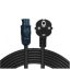 cable ac avec prise etanche 3g 15mm