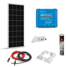 kit solaire 170w 12v shingled mppt camping car caravane bateau victron energy