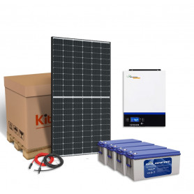 kit solaire 4000w autonome vm iii 4kw 24 230v batterie 7200wh