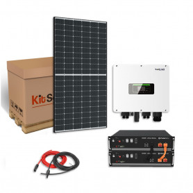 kit solaire 6000w autoconsommation hybride lithium 70kwh sofar solar