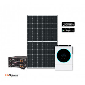 kit solaire 6000w autonome vm iv 48 230v batterie lithium 7kwh