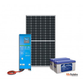 kit solaire 850w autonome easysolar 1600va12v batterie 3600wh