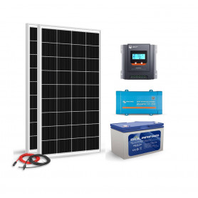 kit solaire autonome 400w500va12v 230v stockage 2400wh victron energy