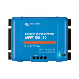 regulateur de charge 30a mppt 10030 bluesolar victron energy