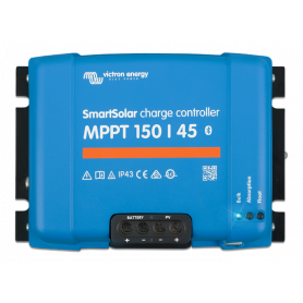regulateur de charge 45a mppt 15045 tr smartsolar victron energy