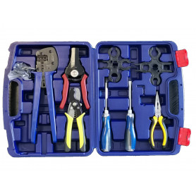boite a outils universel de sertissage photovoltaique mc4