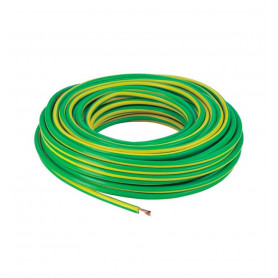 cable de terre 6mm vert jaune