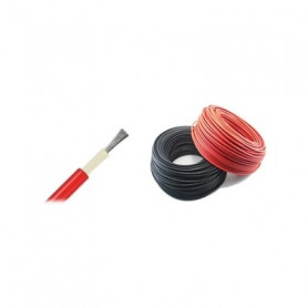 cable solaire 10 mm2 au metre rouge