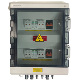 coffret de protection dc 4pv 2mppt parafoudre beny