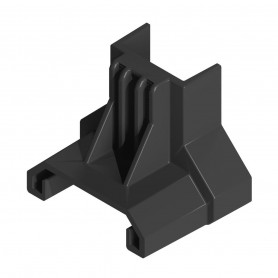 embout de profile toit metallique noir esdec