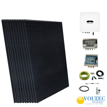 kit solaire hybride raccorde reseau voltec 4235w onduleur huawei prd2 (1)