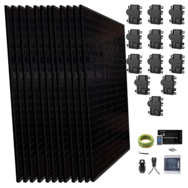 kit solaire raccorde reseau evolutif voltec 4620w portrait prd2