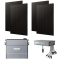zendure kit de stockage 2000w batterie ab2000 et hyper 2000 panneaux 500w dmegc biface prd2