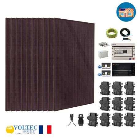 kit iq8ac 10panneaux voltec rubis prd2