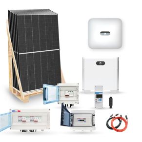 kit solaire 11000wc autoconsommation stockage lithium 10kwh huawei