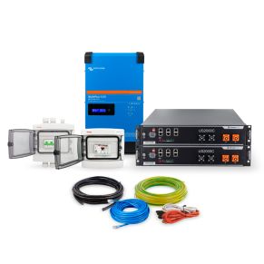 kit couplage ac 3000va 230v stockage lithium 4 8kwh victron energy