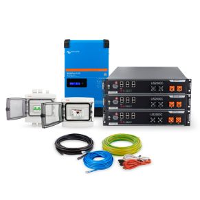 kit couplage ac 3000va 230v stockage lithium 7 2kwh victron energy