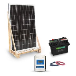 kit solaire 130wc 12v autonome lithium 1 2kwh pylontech epever victron