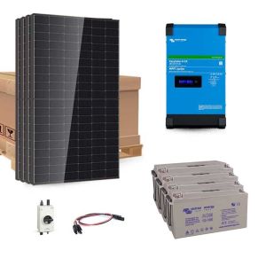 kit solaire 2600wc 230v autonome stockage 7 92kwh victron energy