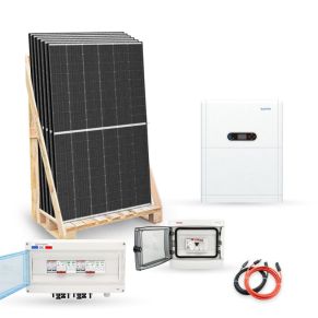 kit solaire 3000wc autoconsommation stockage 5 12kwh lithium sofar