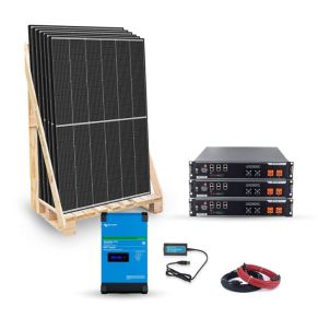 kit solaire 3900wc 230v autonome stockage lithium 7 2kwh victron
