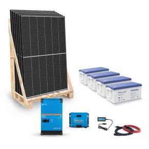 kit solaire 5200wc 230v autonome stockage 9 6kwh victron energy
