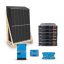 kit solaire 7900wc 230v autonome stockage lithium 14 4kwh victron