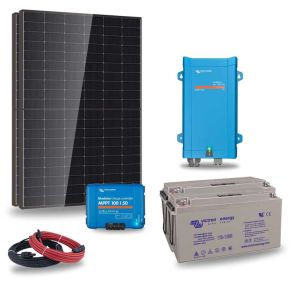 kit solaire bifacial 1000wc 230v autonome stockage 3 96kwh victron
